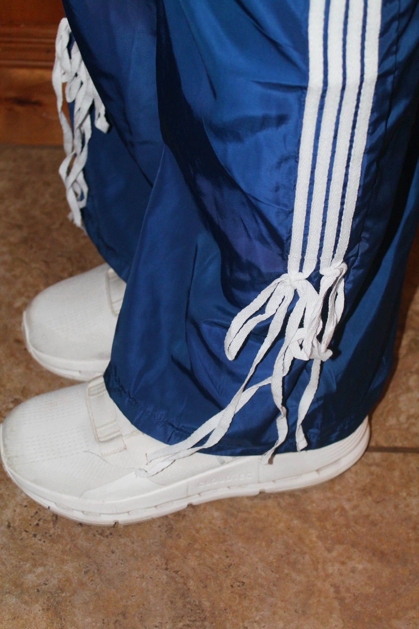 Ribbon Tie Track Pants