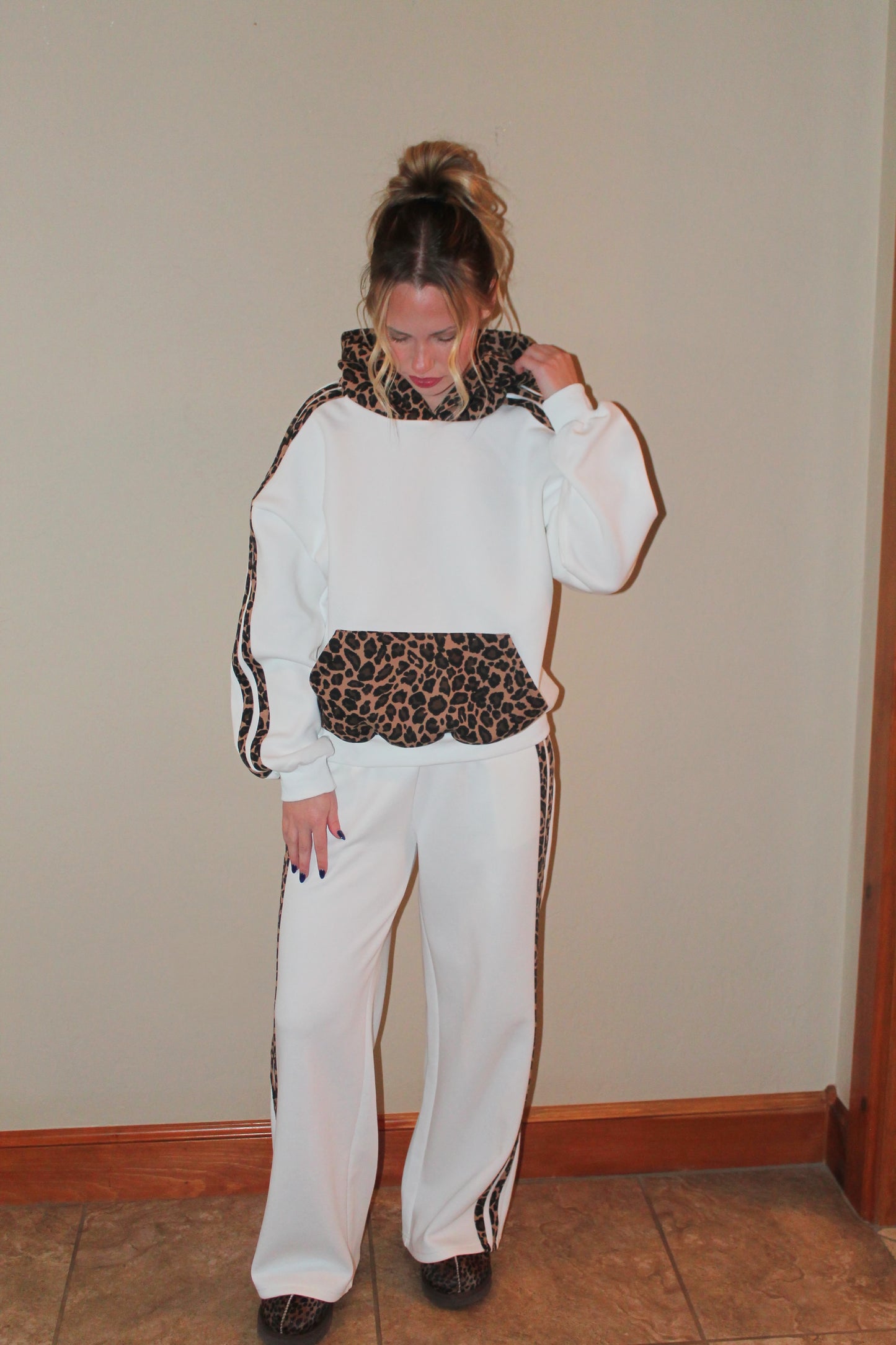 Cheetah Sweat Set